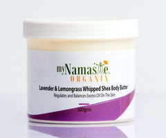 Lavender & Lemongrass whipped shea Body Butter - Namaste Organics