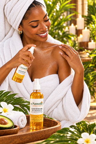Carrot and Avocado Skin beautifying oil