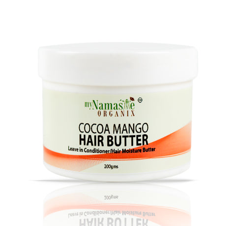Cocoa Mango Hair Butter with Rosemary & Peppermint-Daily Hair and Scalp butter