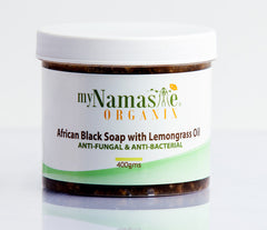 African Black Soap Body Wash With Lemongrass oil... Great for getting rid of acne - Namaste Organics