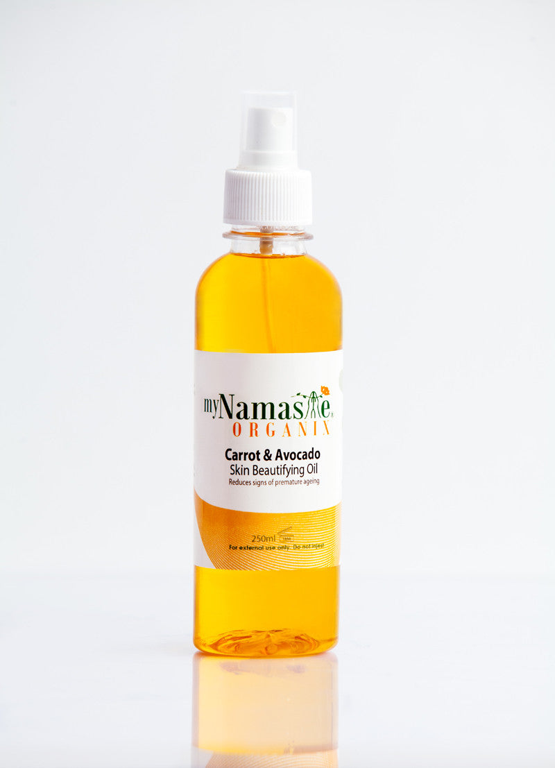 Carrot and Avocado Skin beautifying oil - Namaste Organics