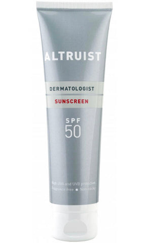 Altruist Sun. Dermatologist. Sunscreen SPF50 100ml